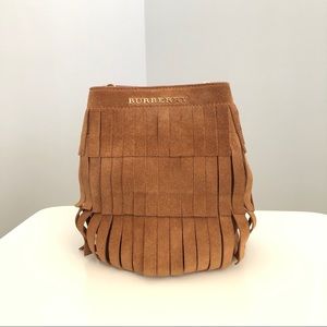 BURBERRY Fringe Mini Crossbody Bag